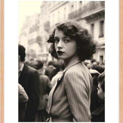 Poster - Old Paris 03 (30x40 cm) - Hartman AI