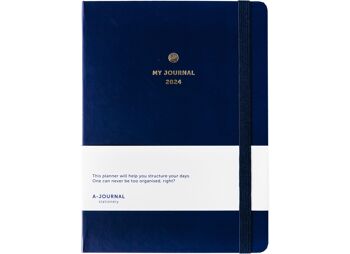 My Journal Agenda 2024 - Bleu Foncé 1