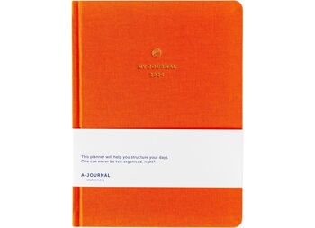 My Journal Agenda 2024 - Orange - Lin 1