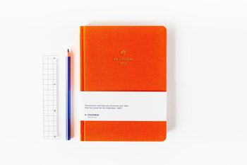 My Journal Agenda 2024 - Orange - Lin 5