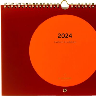 A-Journal Family Planner 2024 - Circle