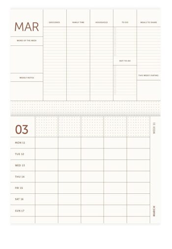 A-Journal Family Planner 2024 - Cercle 2