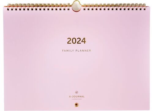 A-Journal Family Planner 2024 - Lilac