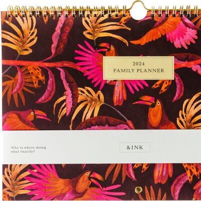 &INK Family Planner 2024 - Uccelli
