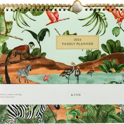 &INK Family Planner 2024 - Jungle