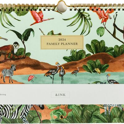 &INK Family Planner 2024 - Jungle