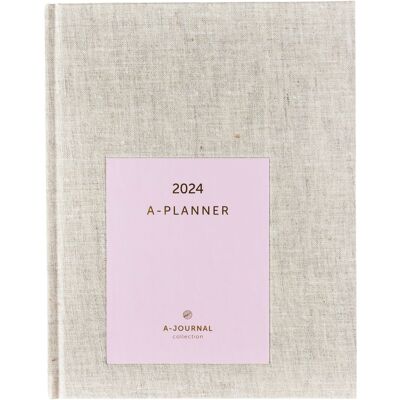 A-Planner Diary 2024 - Linen