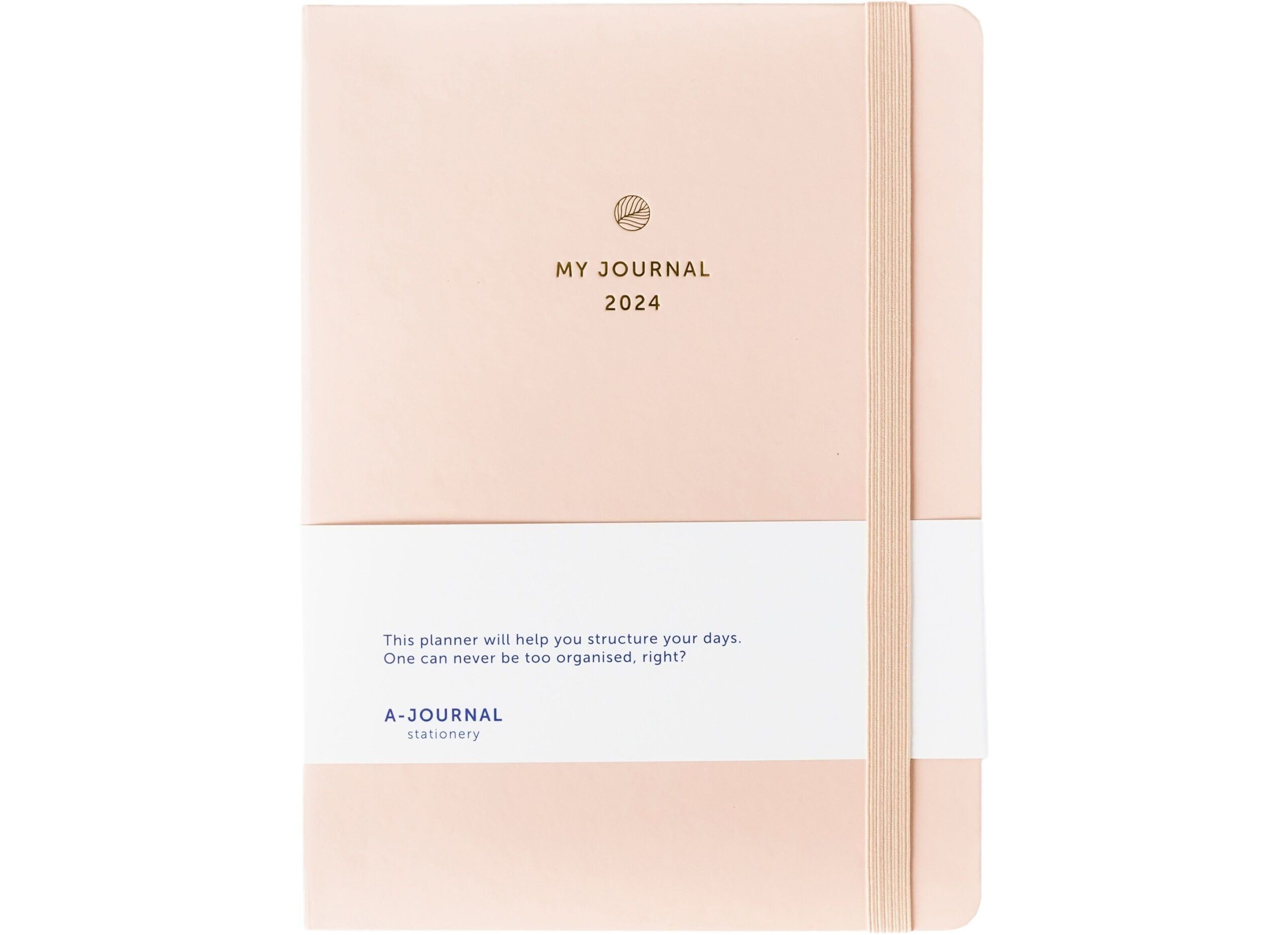 Generic Agenda 2024 ( samedi + dimanche = 1 page / 1 jour ) marron / beige  à prix pas cher