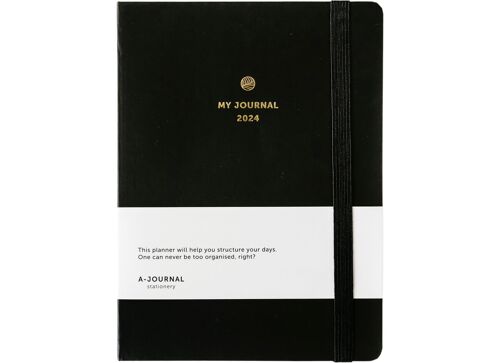 My Journal Diary 2024 - Black