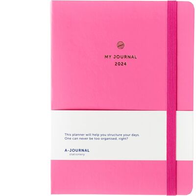 My Journal Diary 2024 - Rosa