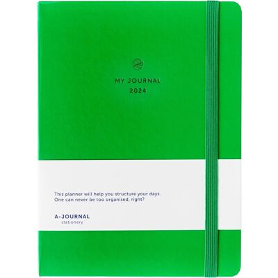 My Journal Diary 2024 - Verde brillante