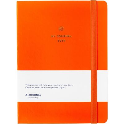 Mein Tagebuch 2024 – Orange