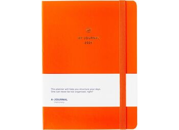 Mon Journal Agenda 2024 - Orange 1