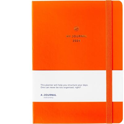 Mein Tagebuch 2024 – Orange