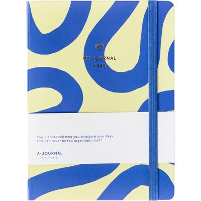 Mein Tagebuch 2024 – Flow Blue