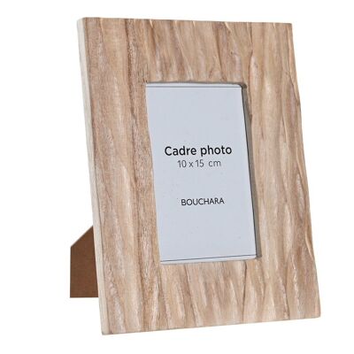 PHOTO FRAME 10X15 WOOD 19X2X24 NATURAL MF203325