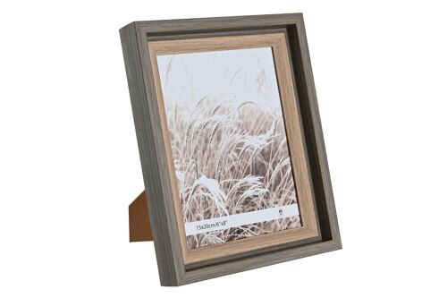 Marco Foto 15X20 Ps Cristal 20X3,5X25 Marron MF205178