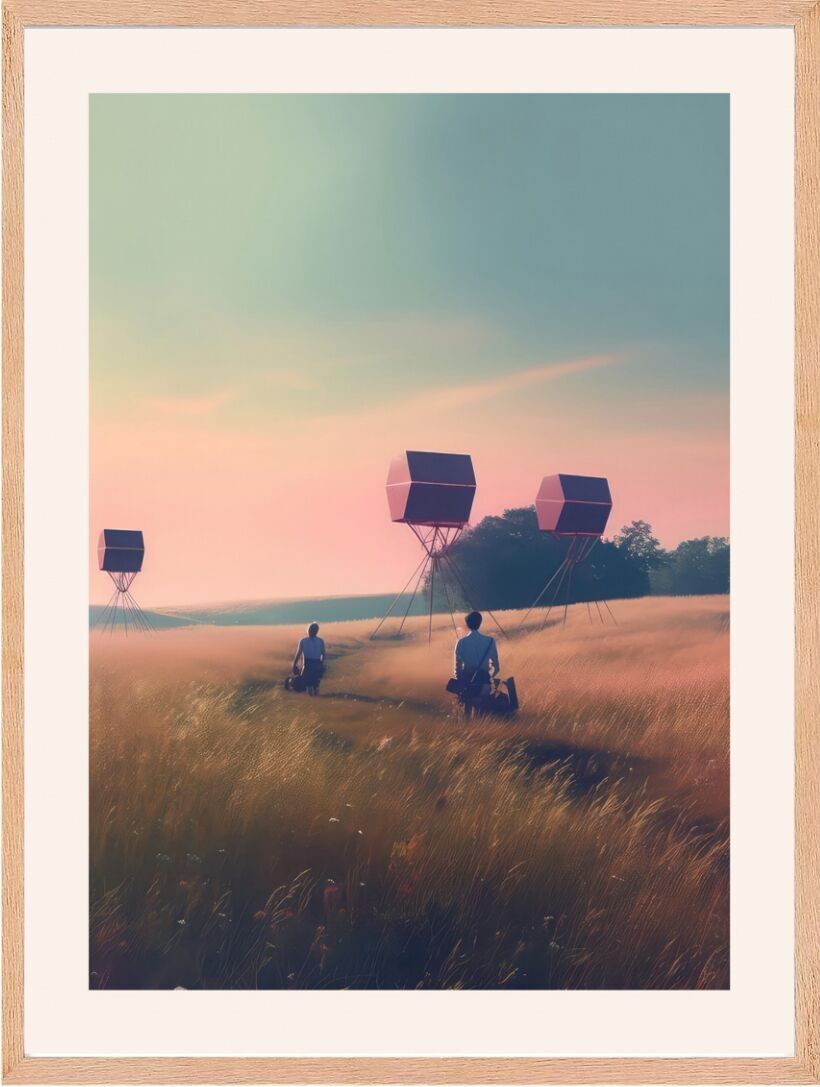 Poster - Zukunft 02 (30x40 cm) - Hartman AI