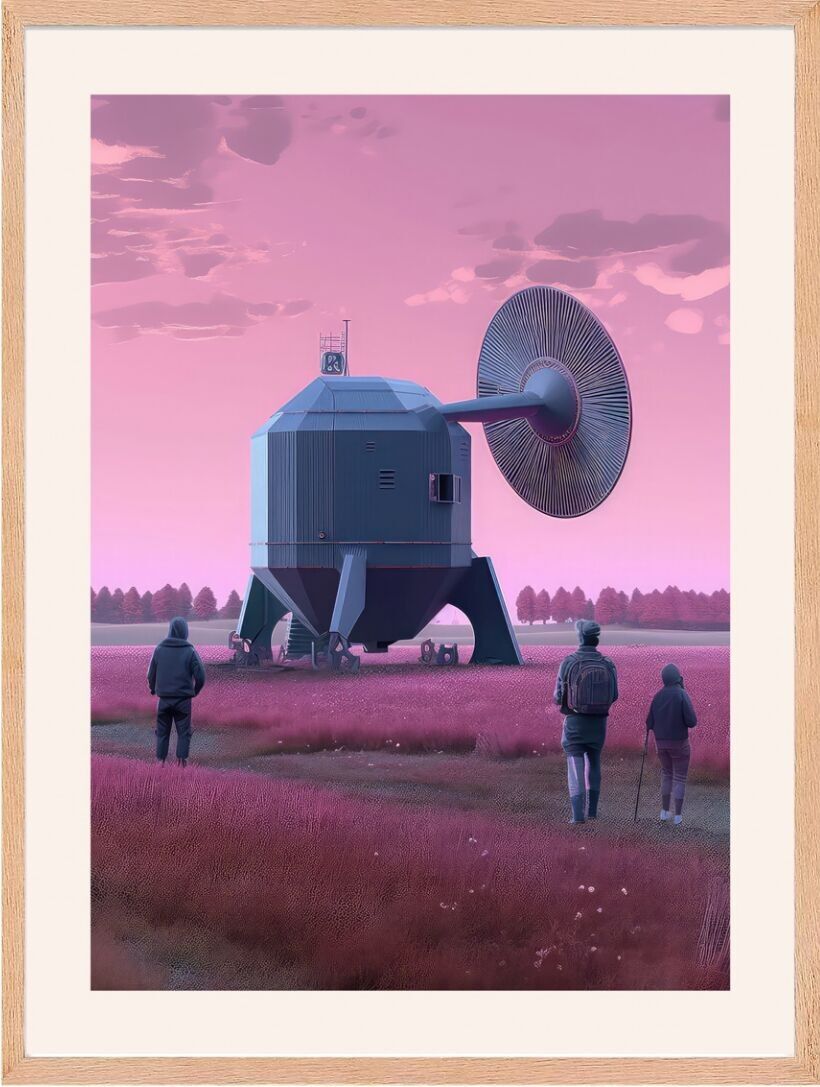 Poster - Futurature 04 (30x40 cm) - Hartman AI