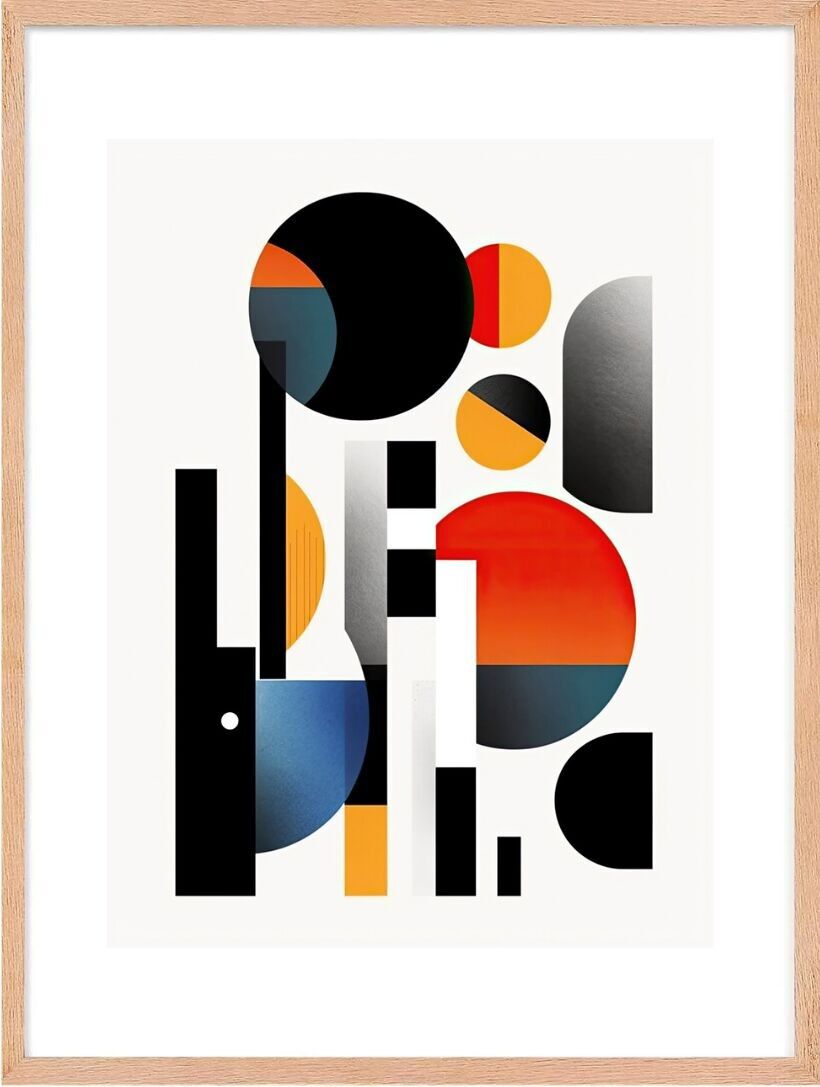 Poster - Modern Abstract 07 (30x40 cm) - Hartman AI