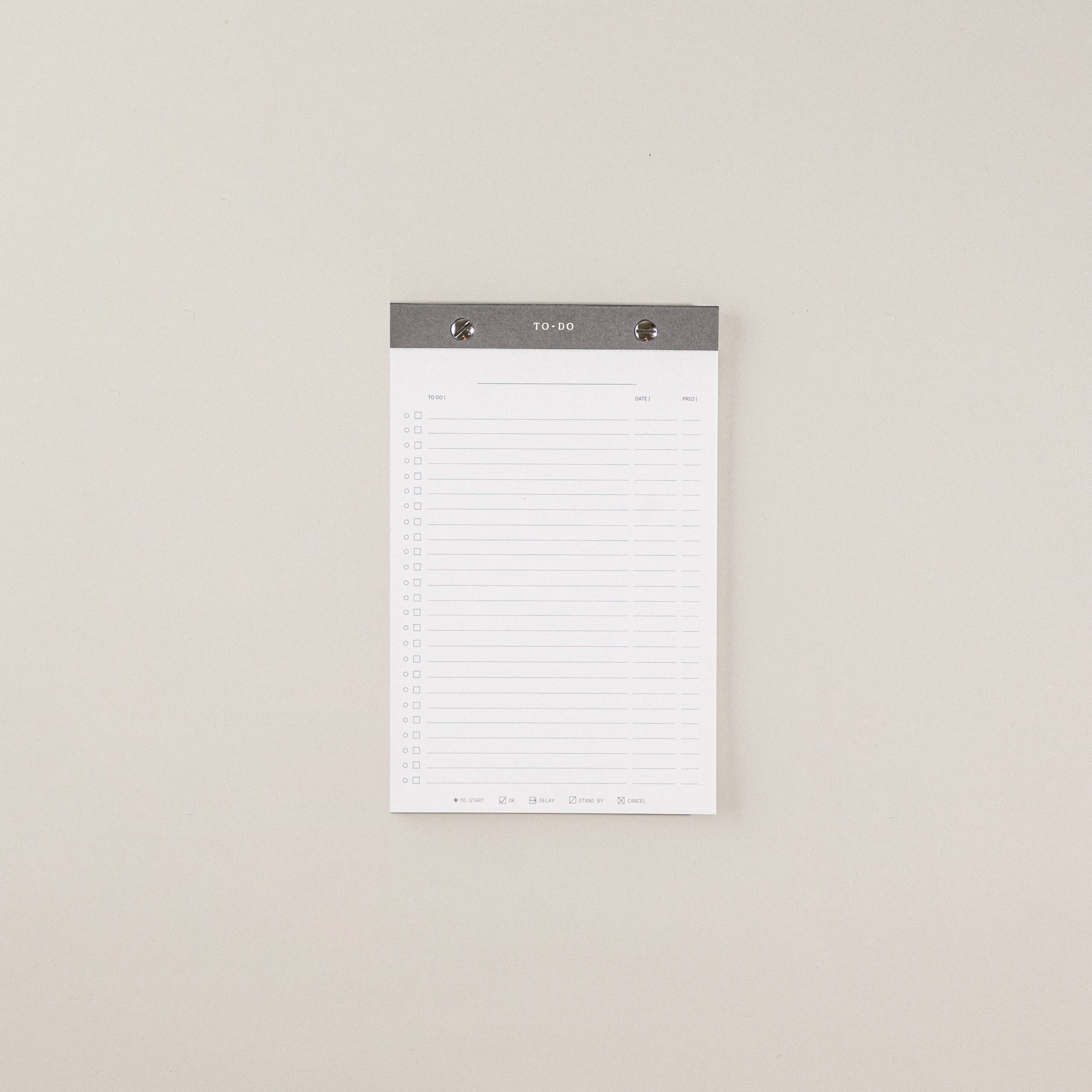 Aufgabenplaner A5 Notizblock