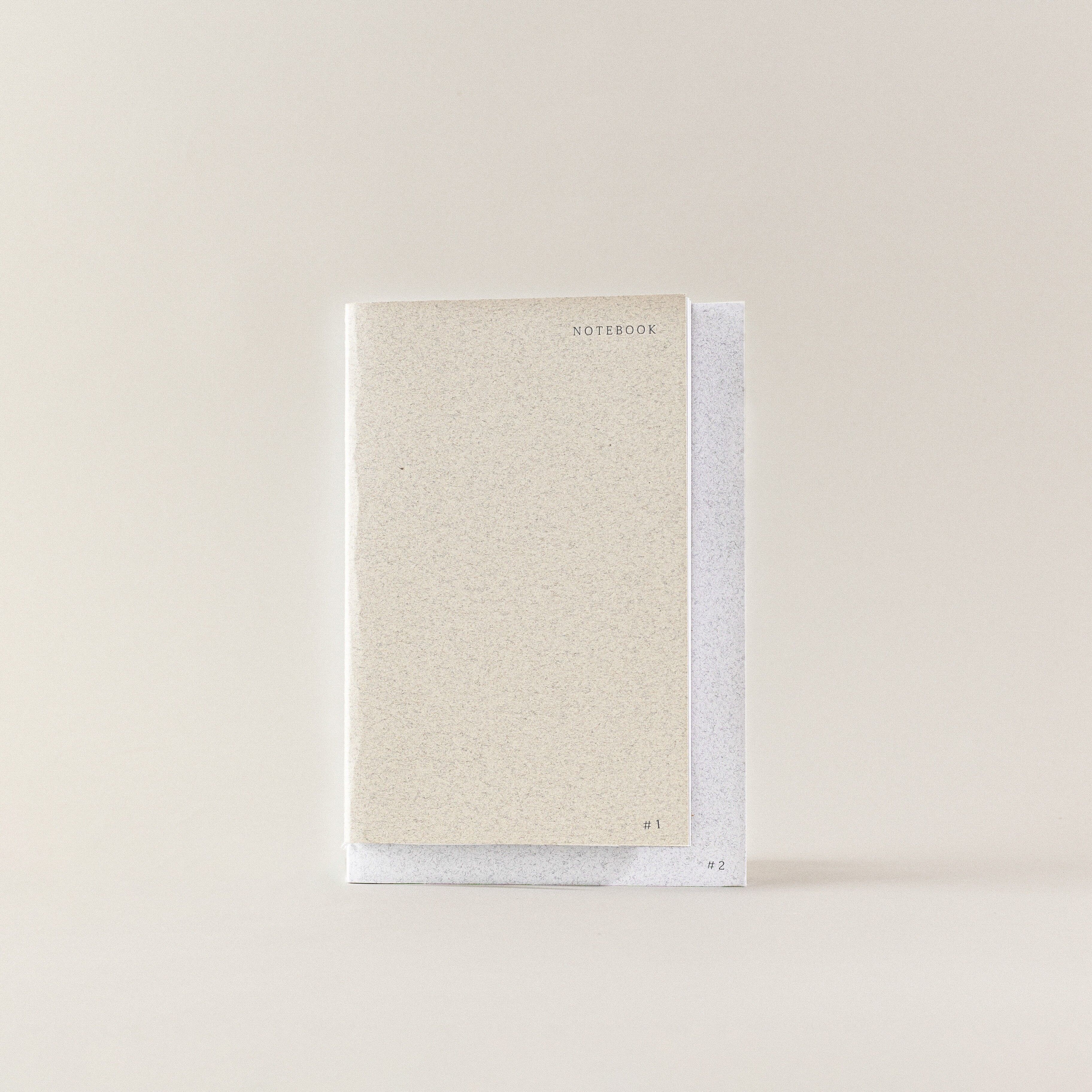 Quaderno 2 in 1 in cotone Perla & Blanca