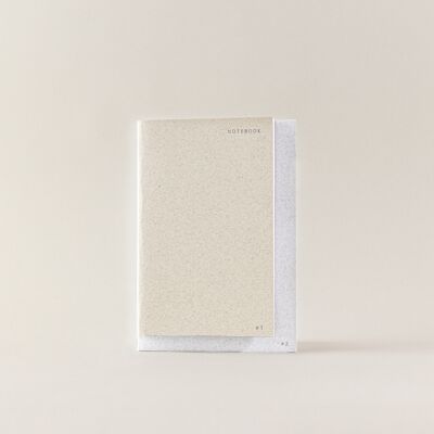 2 in 1 Cotton Notebook Perla & Blanca