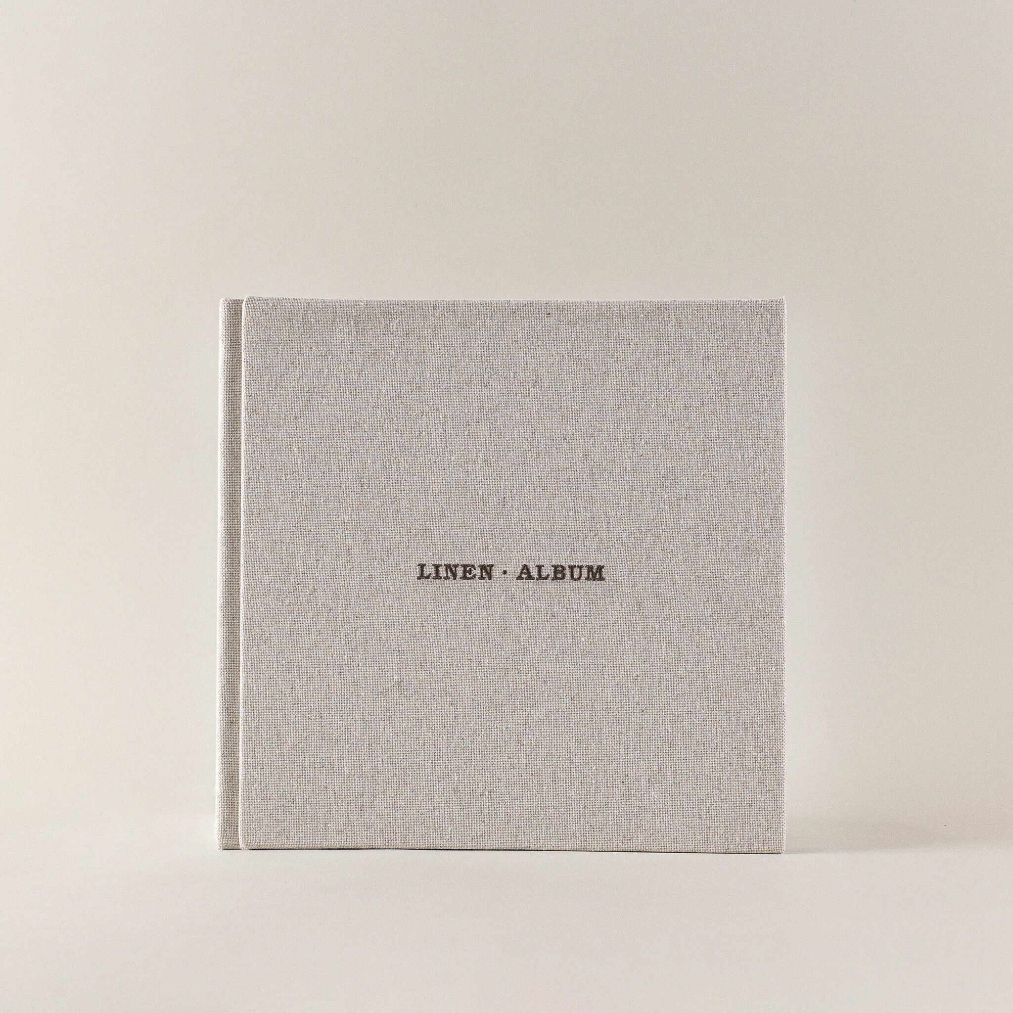 LEINEN KOLLEKTION FOTOALBUM NATURAL