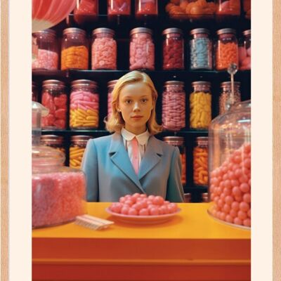 Poster – Candy Chrome 06 (30 x 40 cm) – Hartman AI