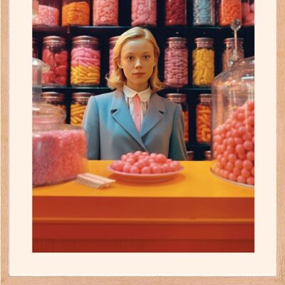 Poster - Candy Chrome 06 (30x40 cm) - Hartman AI