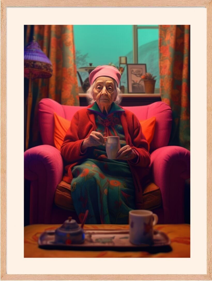 Poster - Candy Chrome 07 (30x40 cm) - Hartman AI