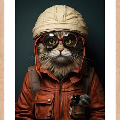 Póster - Animal Elegance 02 (30x40 cm) - Hartman AI