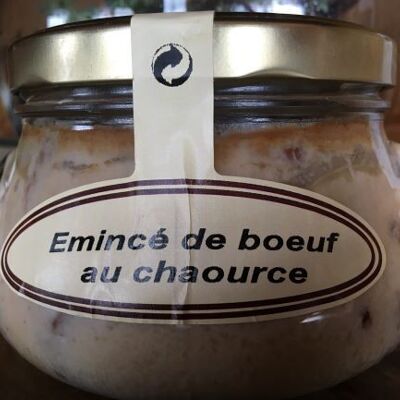 Emincé de Boeuf au Chaource