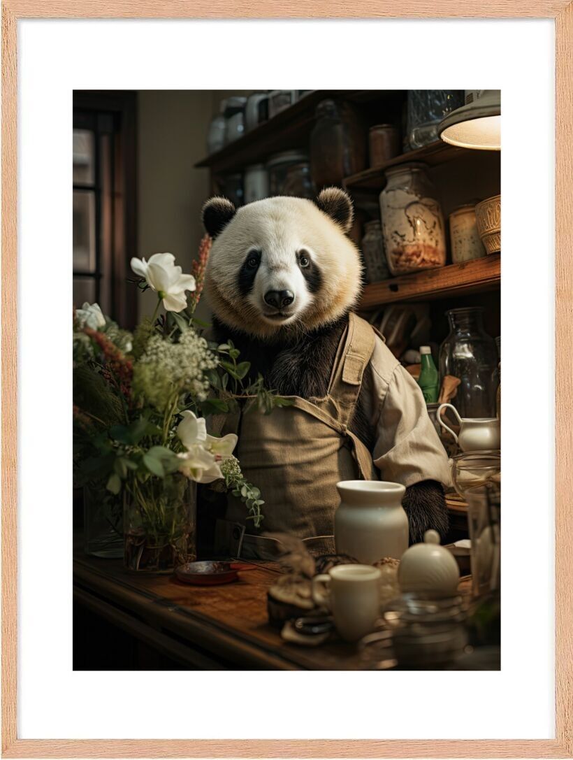 Poster - Eleganza Animale 10 (30x40 cm) - Hartman AI