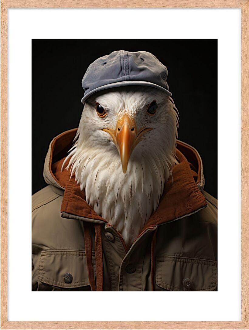 Poster - Eleganza Animale 11 (30x40 cm) - Hartman AI