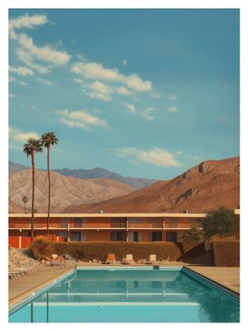 Affiche - Villa California 03 (30x40 cm) - Hartman AI 2