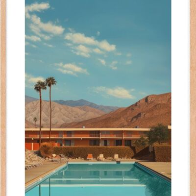 Affiche - Villa California 03 (30x40 cm) - Hartman AI