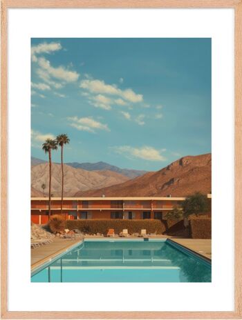 Affiche - Villa California 03 (30x40 cm) - Hartman AI 1