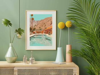 Affiche - Villa California 04 (30x40 cm) - Hartman AI 3