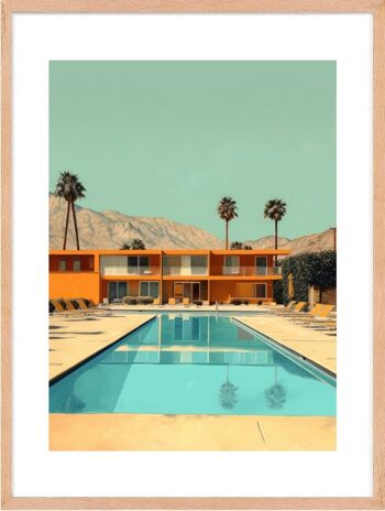 Affiche - Villa California 05 (30x40 cm) - Hartman AI 1