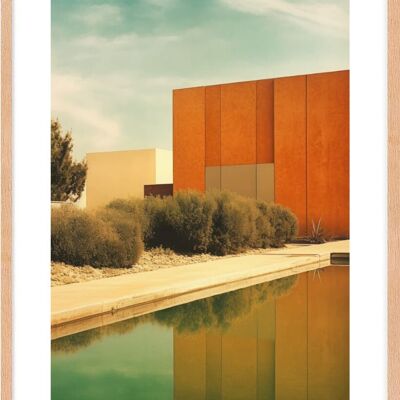 Poster - Villa California 06 (30x40 cm) - Hartman AI