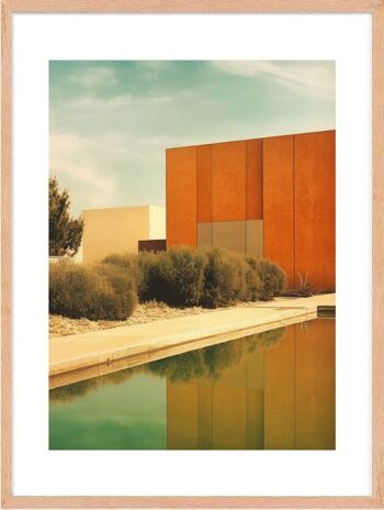 Affiche - Villa California 06 (30x40 cm) - Hartman AI 1