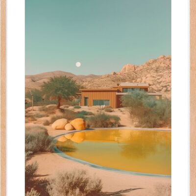 Affiche - Villa California 07 (30x40 cm) - Hartman AI