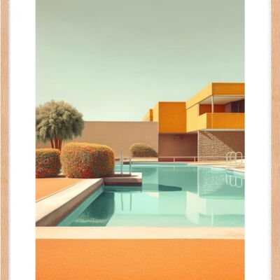 Affiche - Villa California 08 (30x40 cm) - Hartman AI
