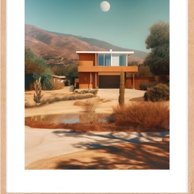 Póster - Villa California 09 (30x40 cm) - Hartman AI
