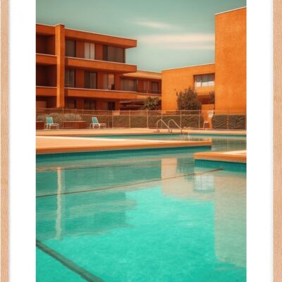 Affiche - Villa California 11 (30x40 cm) - Hartman AI