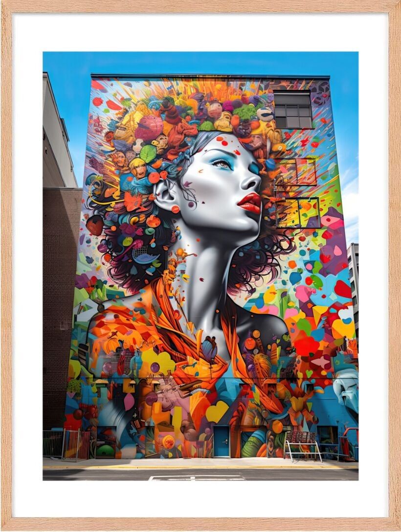 Poster - Street Art 04 (30x40 cm) - Hartman AI