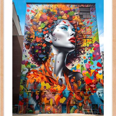 Affiche - Street Art 04 (30x40 cm) - Hartman AI