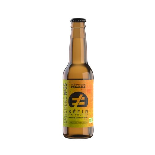 Kéfir de fruits EPHEMERE 05 - Mangue-Citron vert 1x33cl