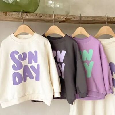 Kids sweater | sweater | autumn | ''Sunday'' | various colors | cotton